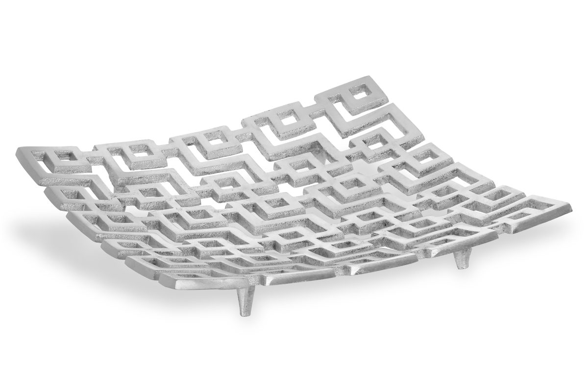 Capri Decorative Plate - Aluminium