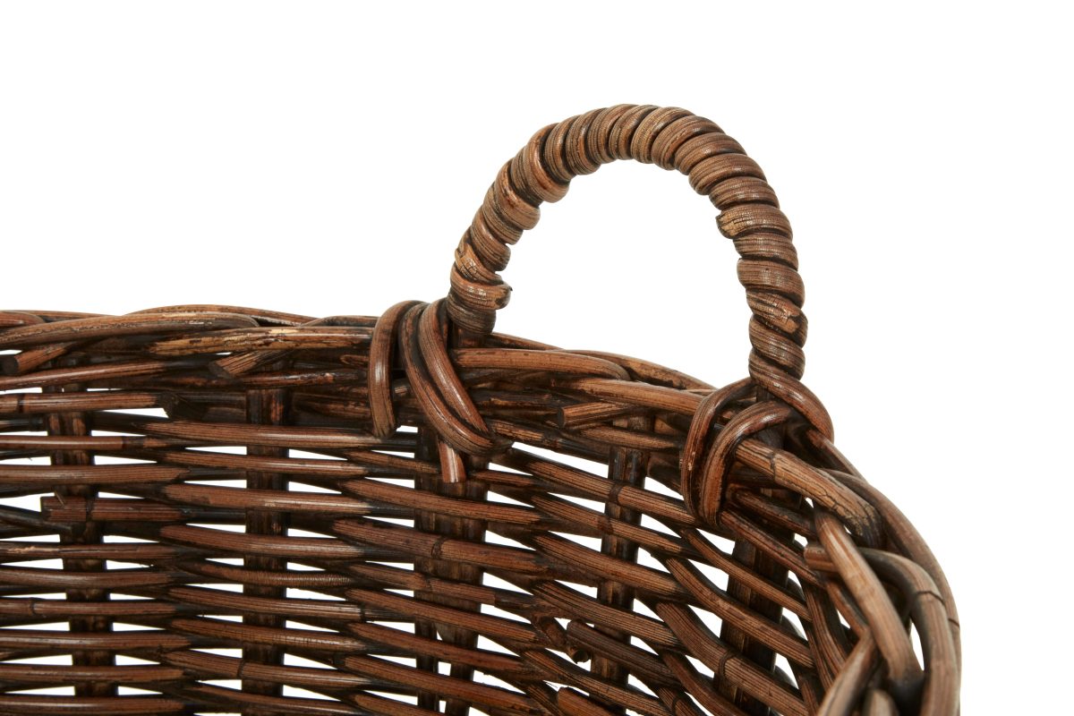 Salcombe Set of 3 Rattan Storage Baskets - Natural