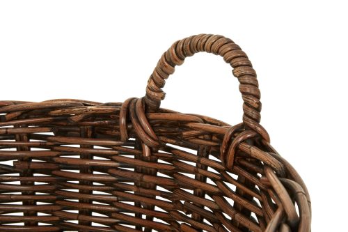 Salcombe Set of 3 Rattan Storage Baskets - Natural