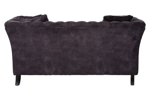 Skye 2 Seater Velvet Sofa - Grey