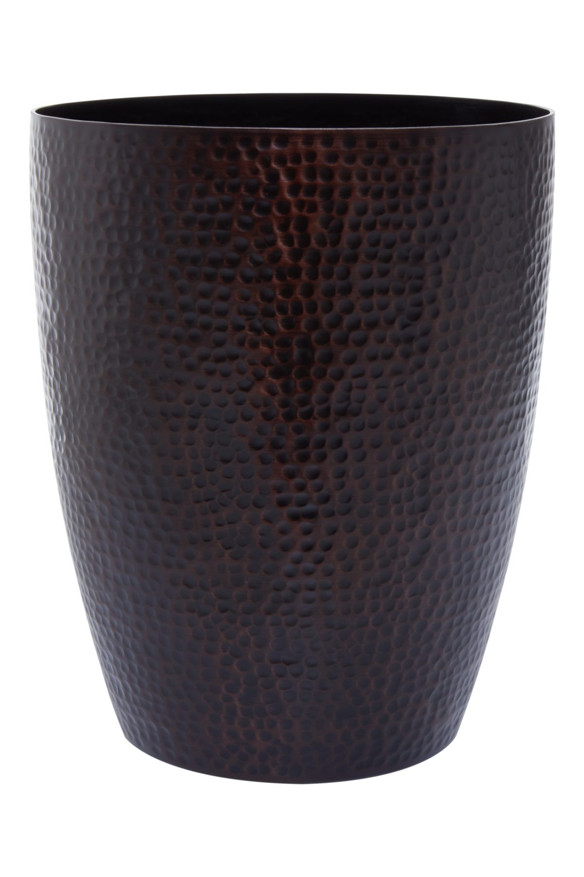 Elworth Hammered Waste Bin - Bronze