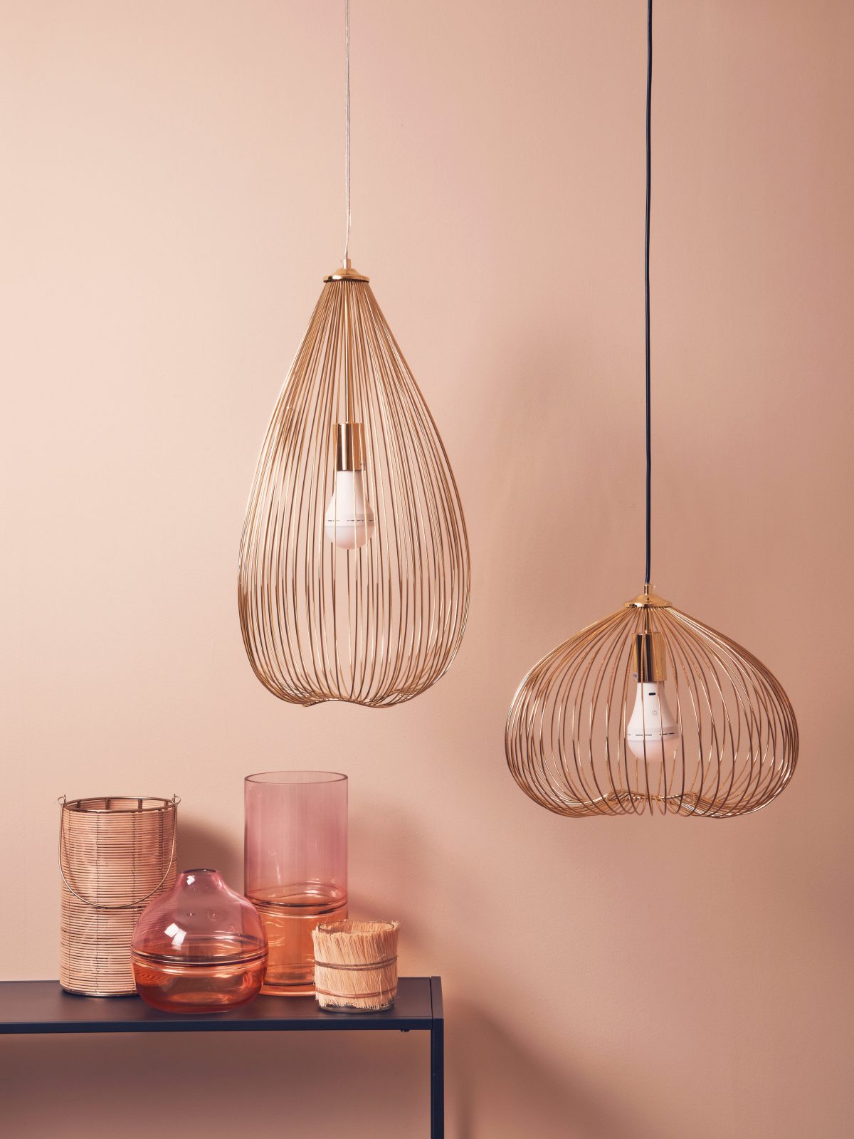 Axanthi Raffia Candle Holder