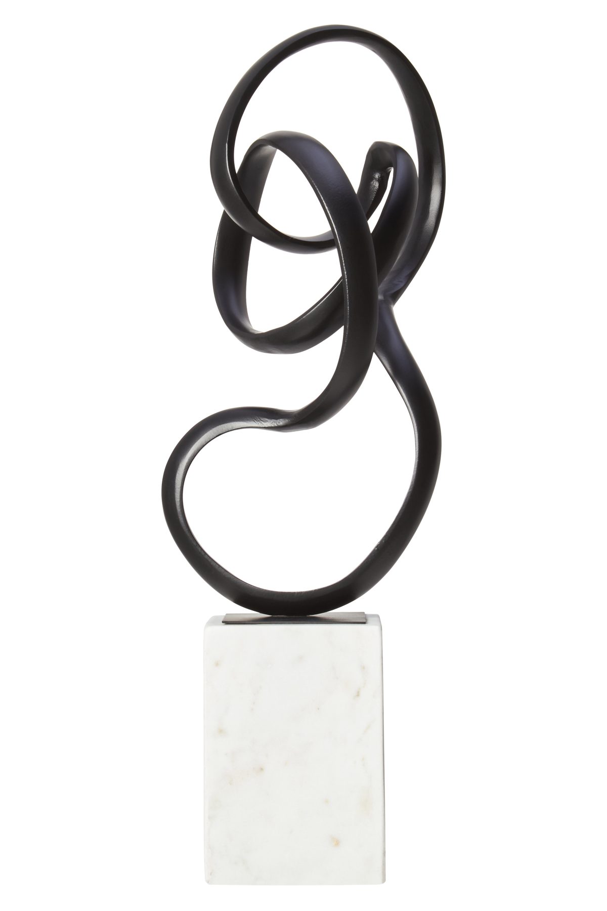 Kensington Statement Knot Sculpture - Black