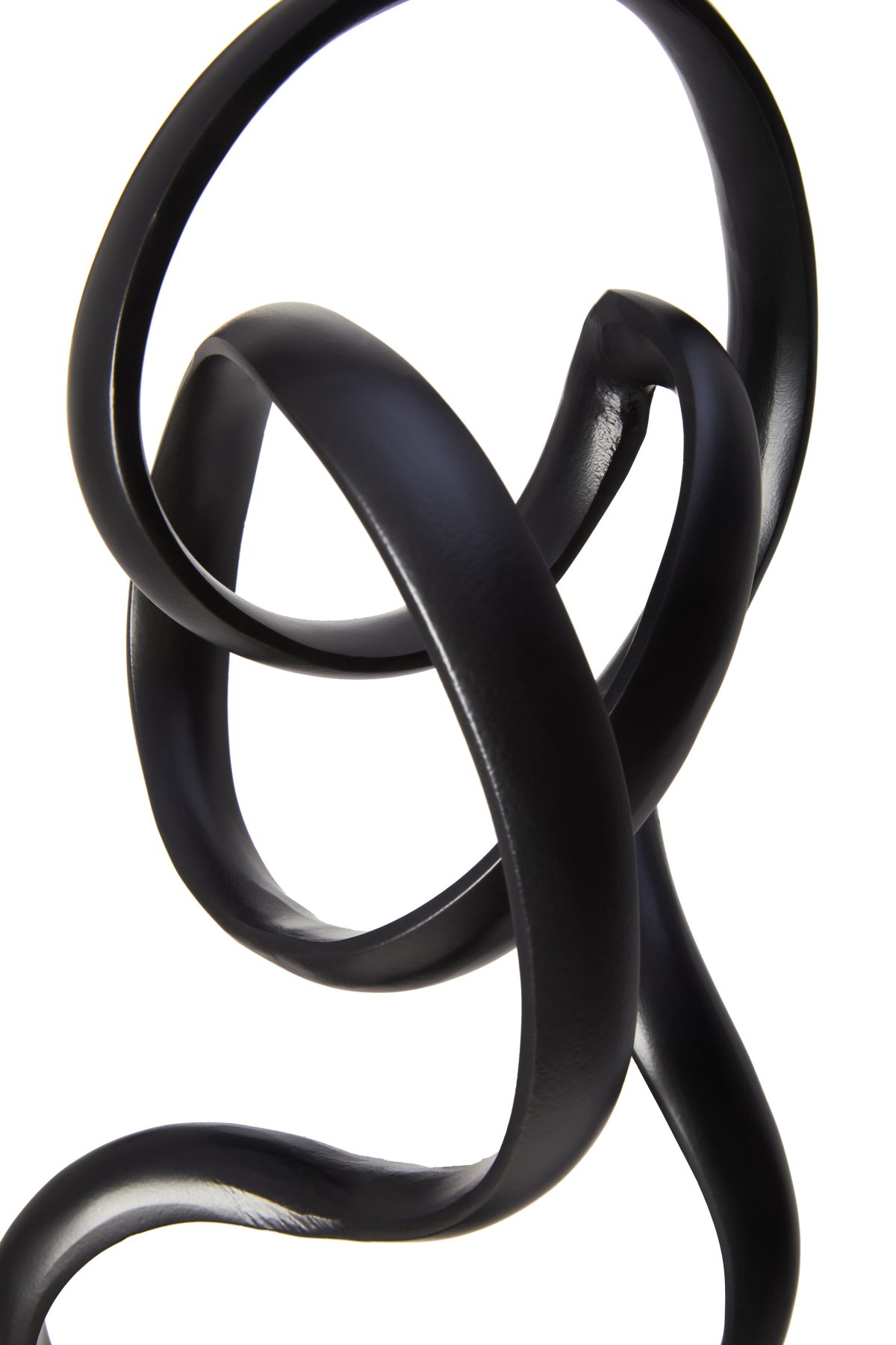Kensington Statement Knot Sculpture - Black