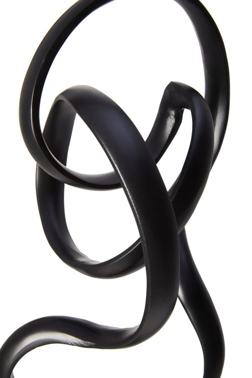 Kensington Statement Knot Sculpture - Black