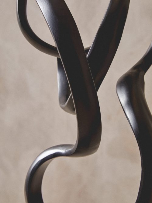 Kensington Statement Knot Sculpture - Black