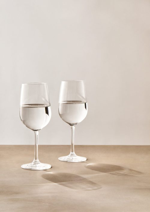 Sol Crystal Wine Glasses, Set of 4