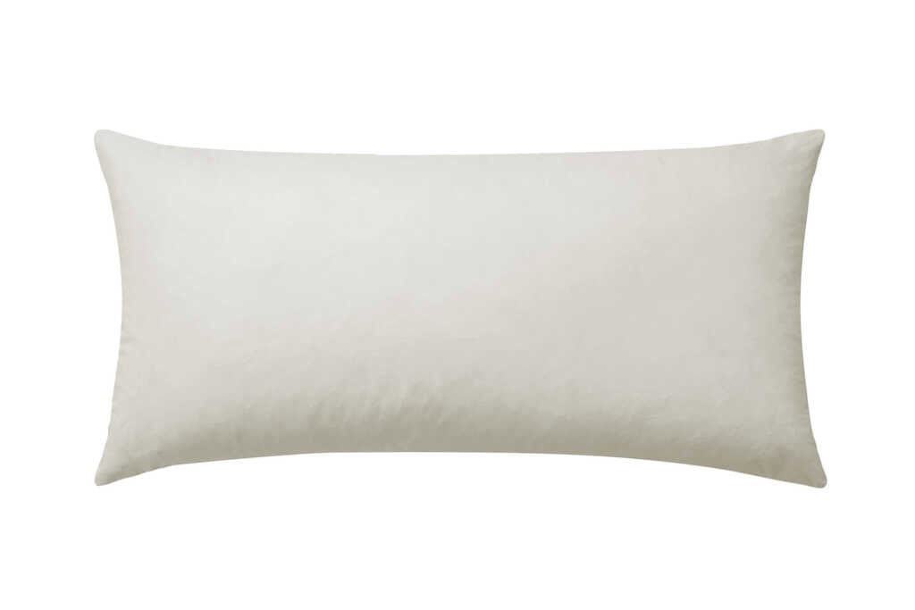 rectangular feather cushion pad 65cm x 40cm