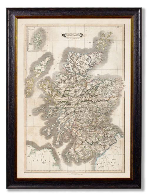Map of Scotland