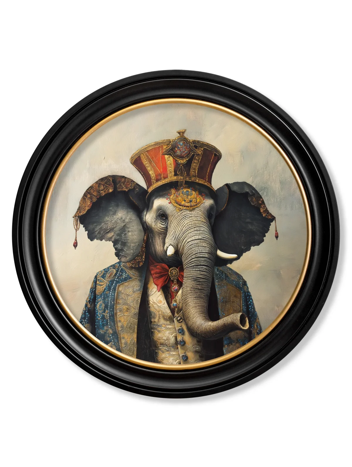artwork of an elephant in a suit