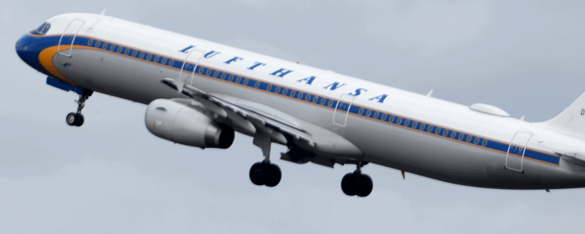 Eine Lufthansamaschine auf dem Weg nach Düsseldorf. Bald auf dem Flightradar DUS zu sehen.