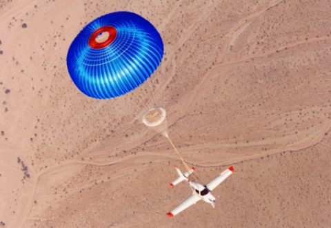 The plane parachute: Safety as our main priority!