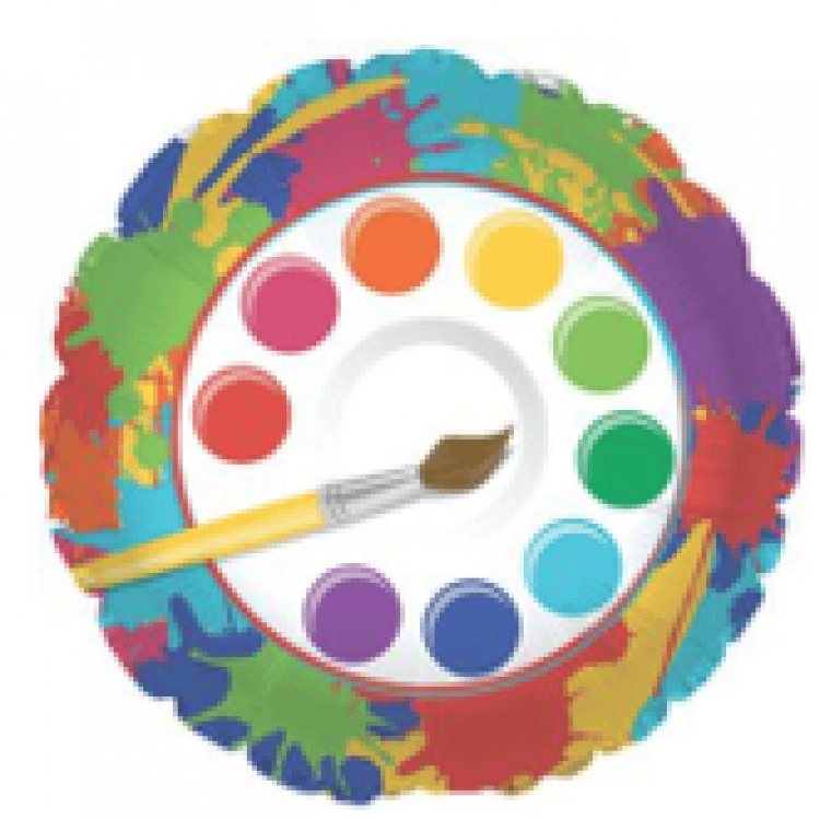 Art Party Paint Palette - 17 inch