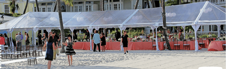 20x80 Clear Top Frame Tent