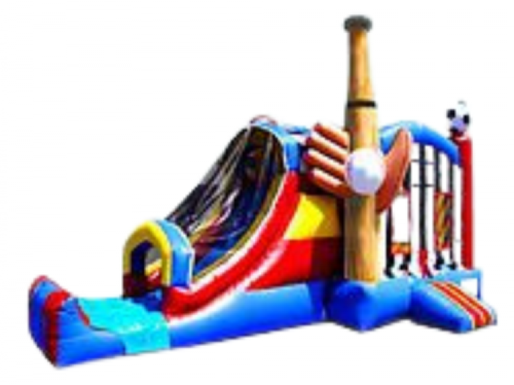 Mega Sports Slide & Bounce Combo