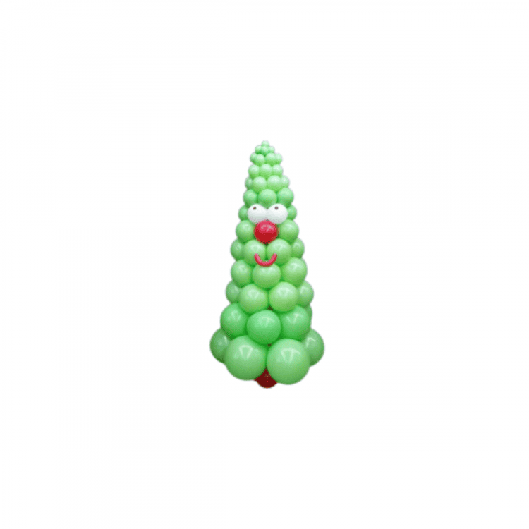 Funny Christmas Tree Balloon Sculpture