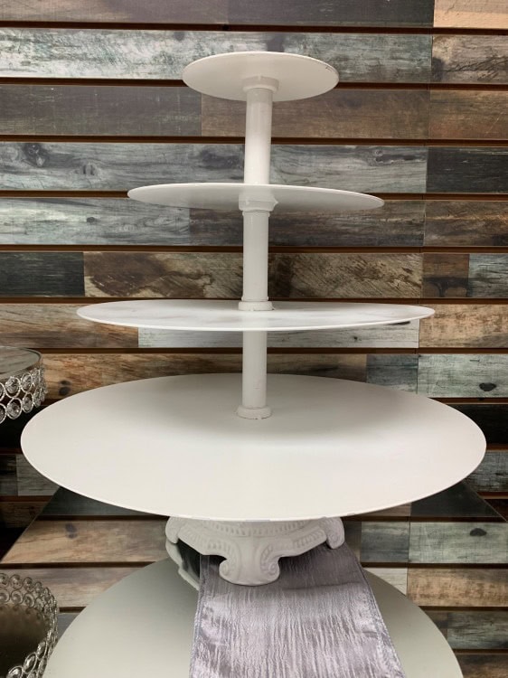 White Cupcake Stand