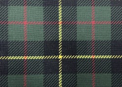 90 in Square Piper Plaid Linen