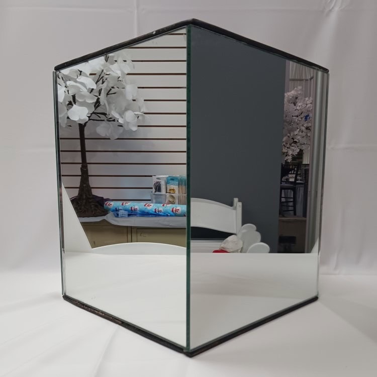 Tall Square Mirror Stand