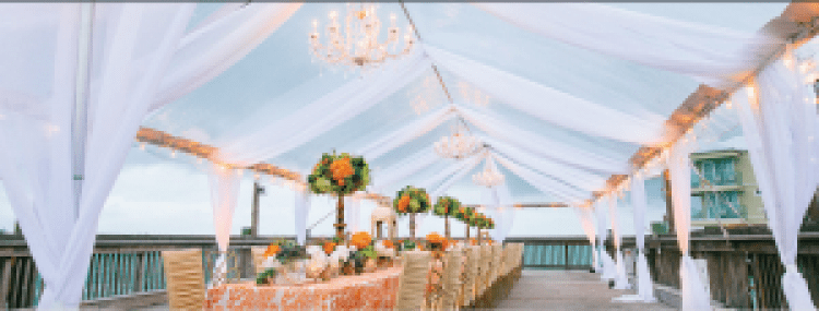 20x70 Clear Top Frame Tent