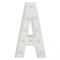 A Letter Lighted Marquee