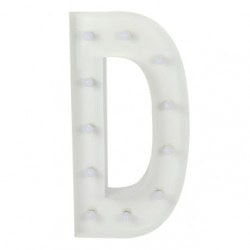 D Letter Lighted Marquee