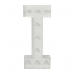 I Letter Lighted Marquee