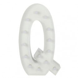 Q Letter Lighted Marquee