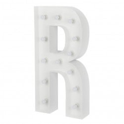 R Letter Lighted Marquee