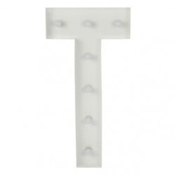 T Letter Lighted Marquee