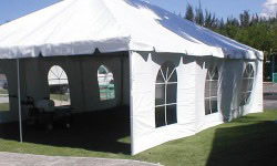 Windowed Sidewall for 15x40 Tent