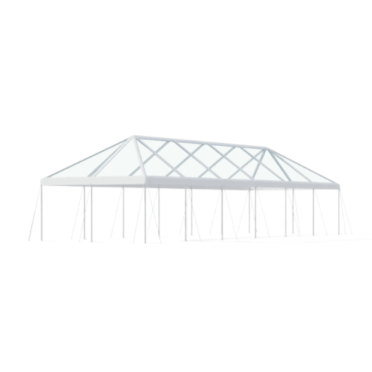 20x30 Clear Top Frame Tent