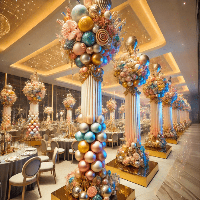 Fancy Balloon Columns