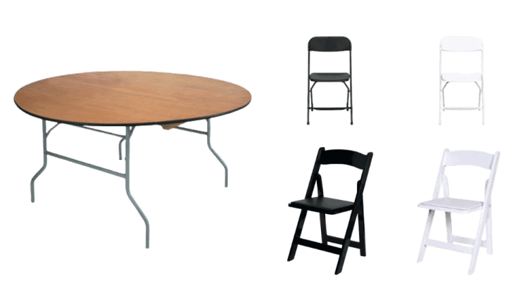 60 in Round Table Seating Packages