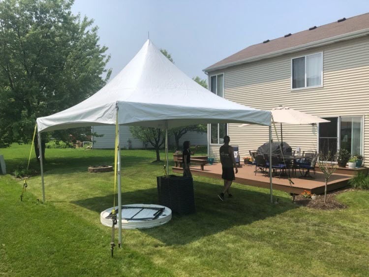 15 ft Wide Frame Tent Selection