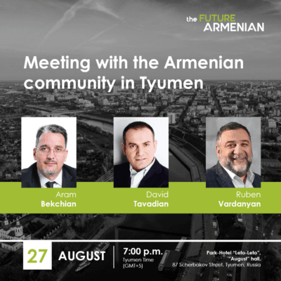 Meeting with the Armenian community in Tyumen