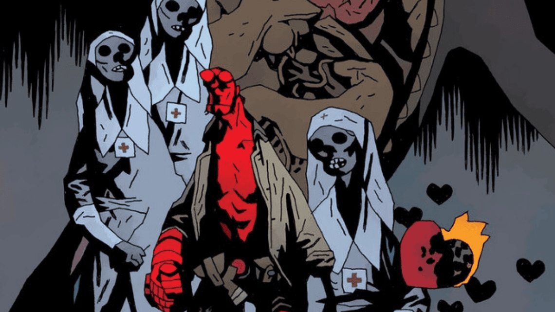 Mignola and Hughes Team on Holiday Issue in HELLBOY AND THE B.P.R.D.: TSWC