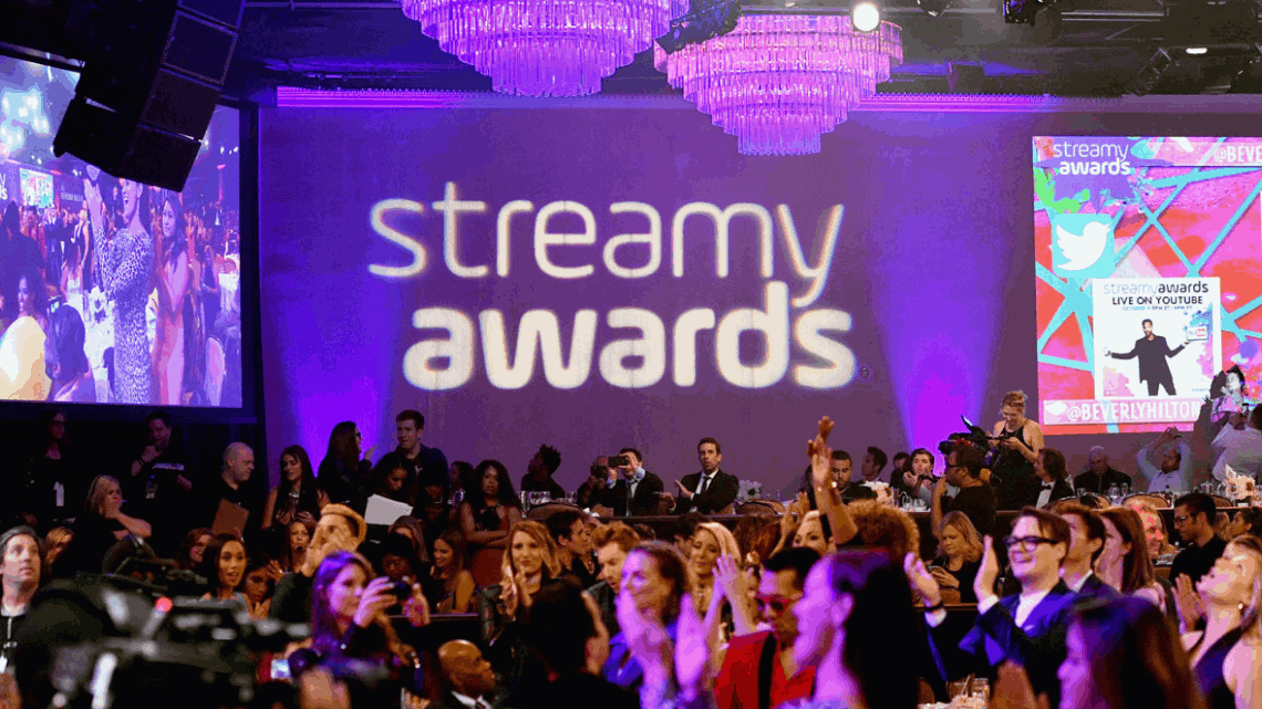 YouTube to Stream Live THE STREAMYS For Second-Consecutive Year