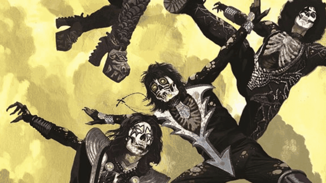 Dynamite Launching New Series, KISS ZOMBIES, in November