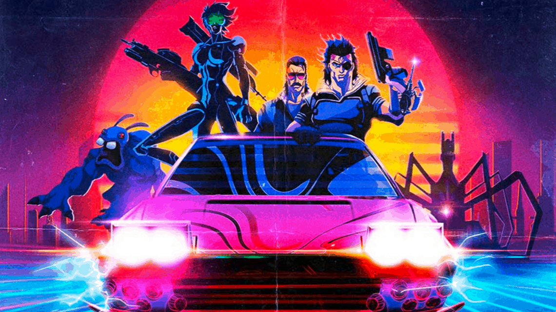 Netflix and Ubisoft Adapting, CAPTAIN LASERHAWK: A BLOOD DRAGON VIBE