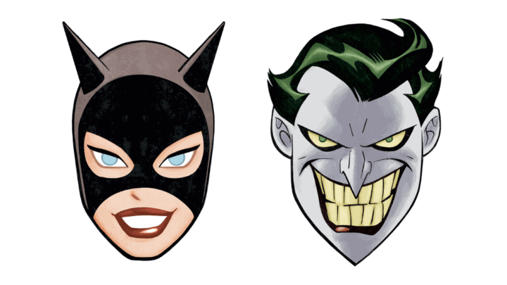 DC to Celebrate 80 Years of CATWOMAN and THE JOKER with 100-Page Issues/Masks