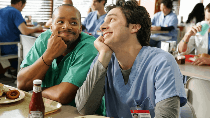 Zach Braff and Donald Faison Launch SCRUBS Rewatch Podcast