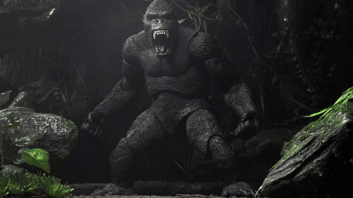 NECA Offers a First-Look at Upcoming 8-Inch KING KONG Action Figure