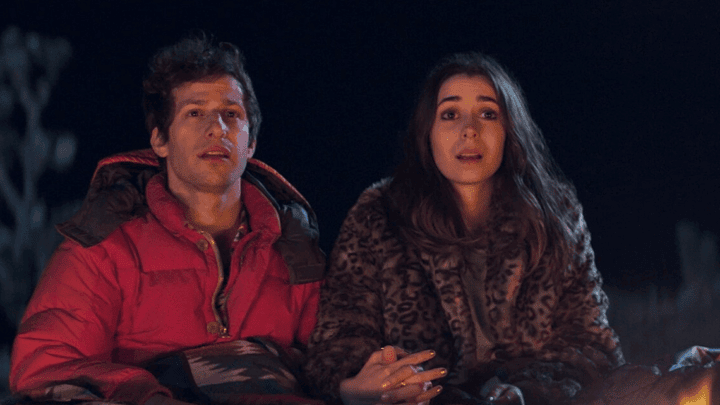 Andy Samberg and Cristin Milioti are Caught in a Time Loop in, PALM SPRINGS