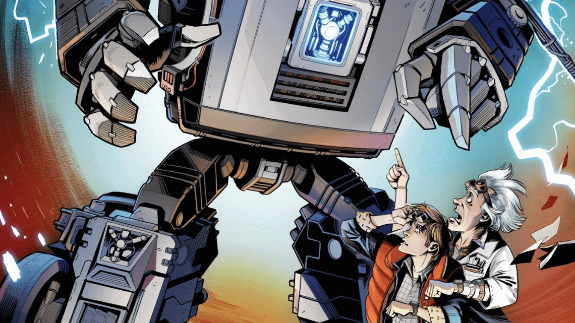 Two Iconic 80s Franchises Collide in TRANSFORMERS / BACK TO THE FUTURE