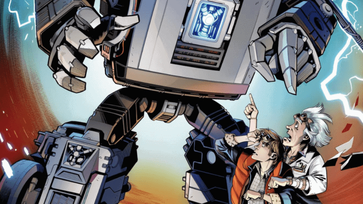Two Iconic 80s Franchises Collide in TRANSFORMERS / BACK TO THE FUTURE
