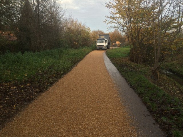 Surface Dressing i.e. Tar & Chip