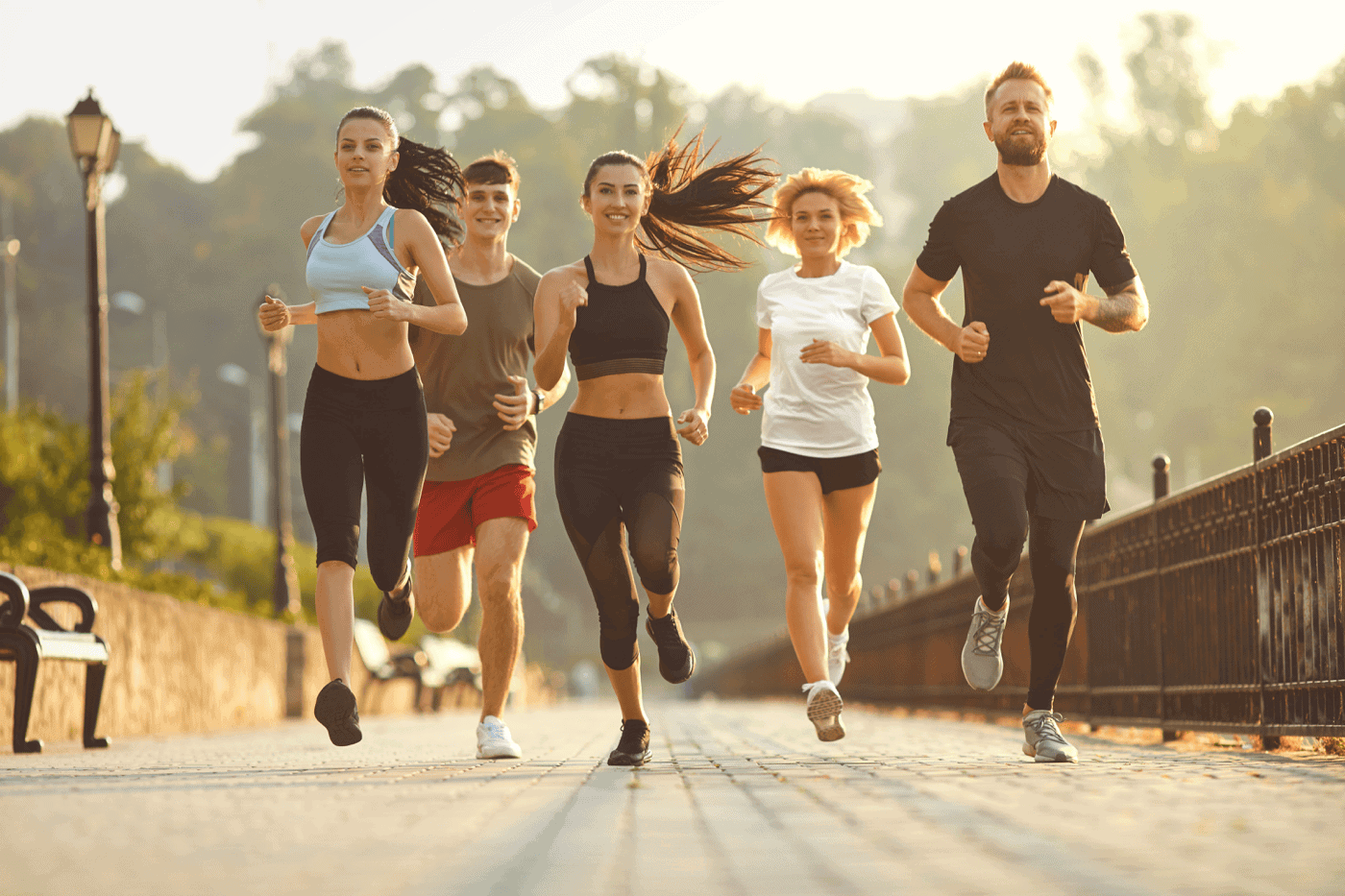 running