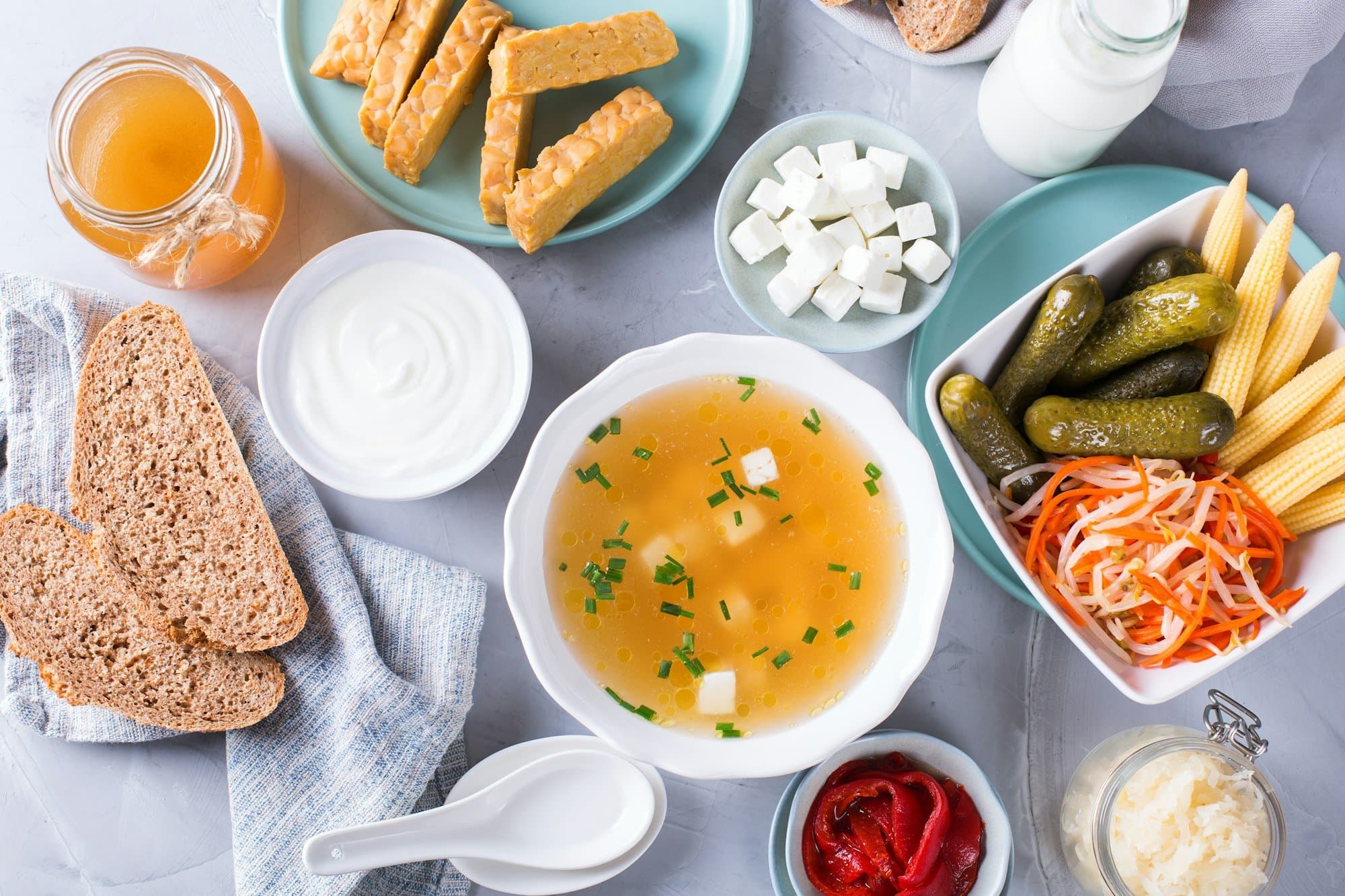 Postbiotics, probiotics, functional food, fermented, good for gut, bowel health