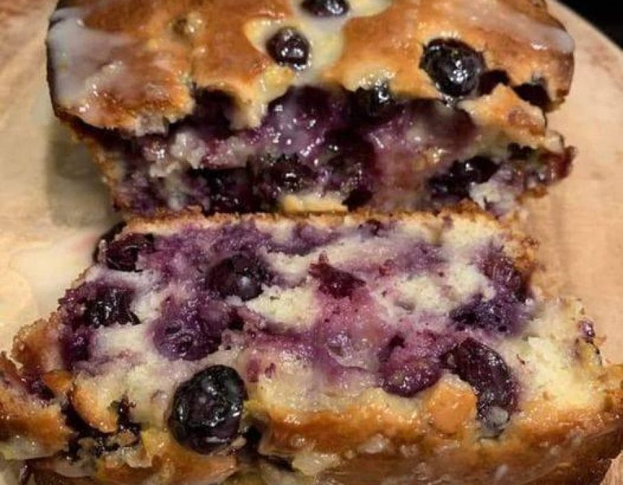 VEGAN LEMON BLUEBERRY LOAF